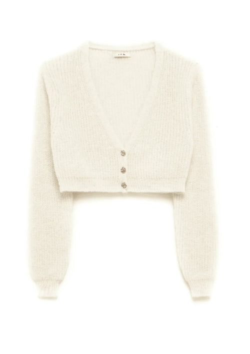 Cardigan blanc blanc