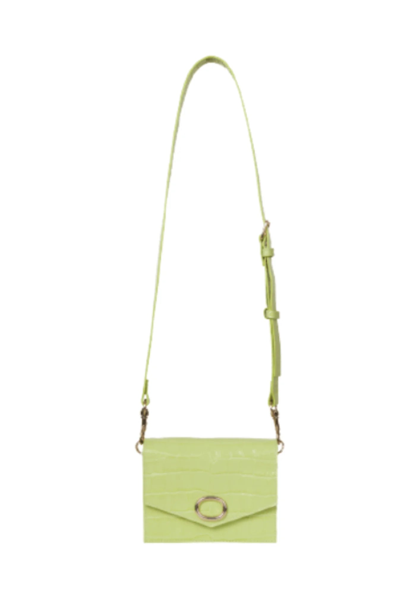 Hellgrüne Mini Melbourne -Tasche