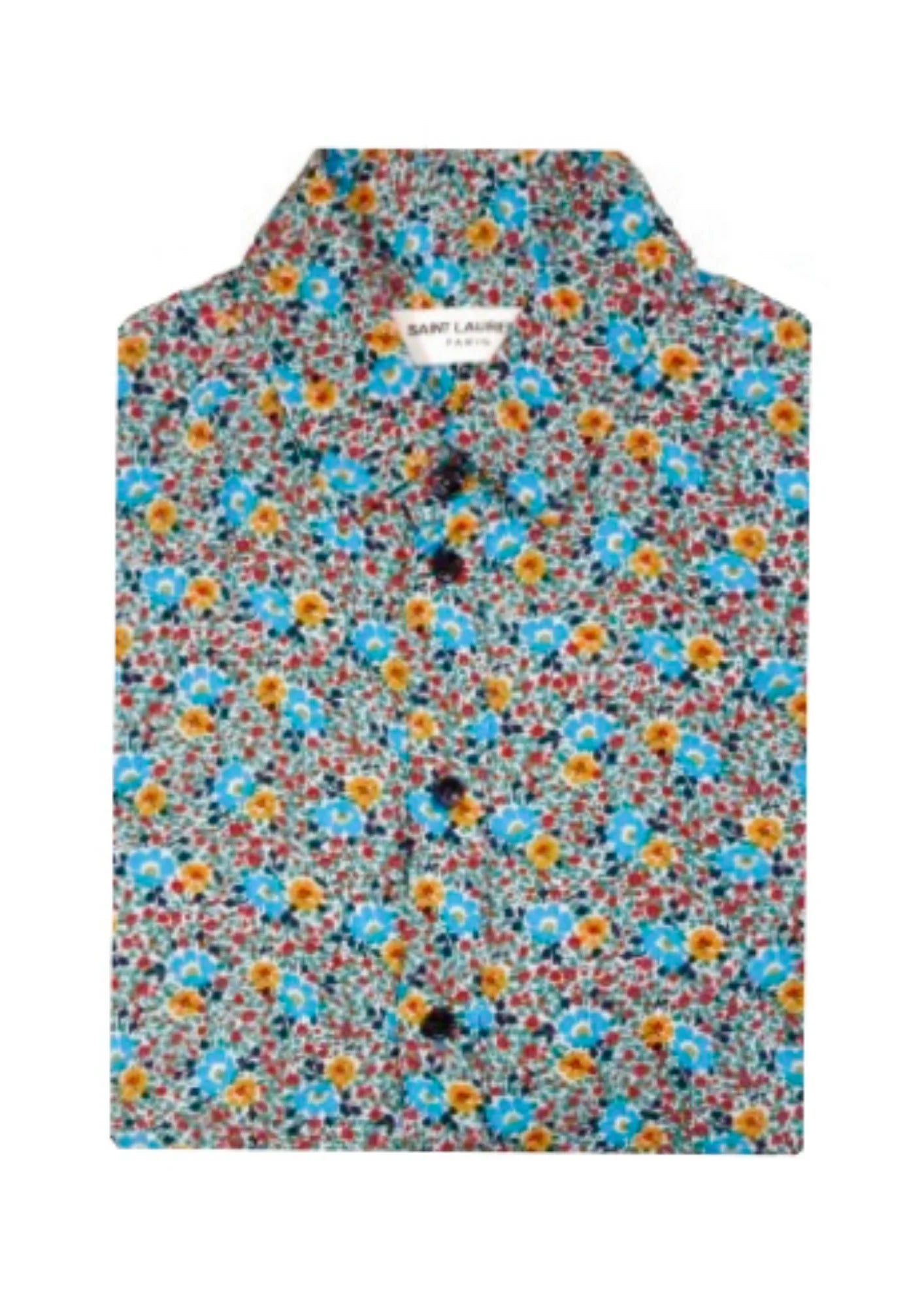 Chemise de fleurs colorée