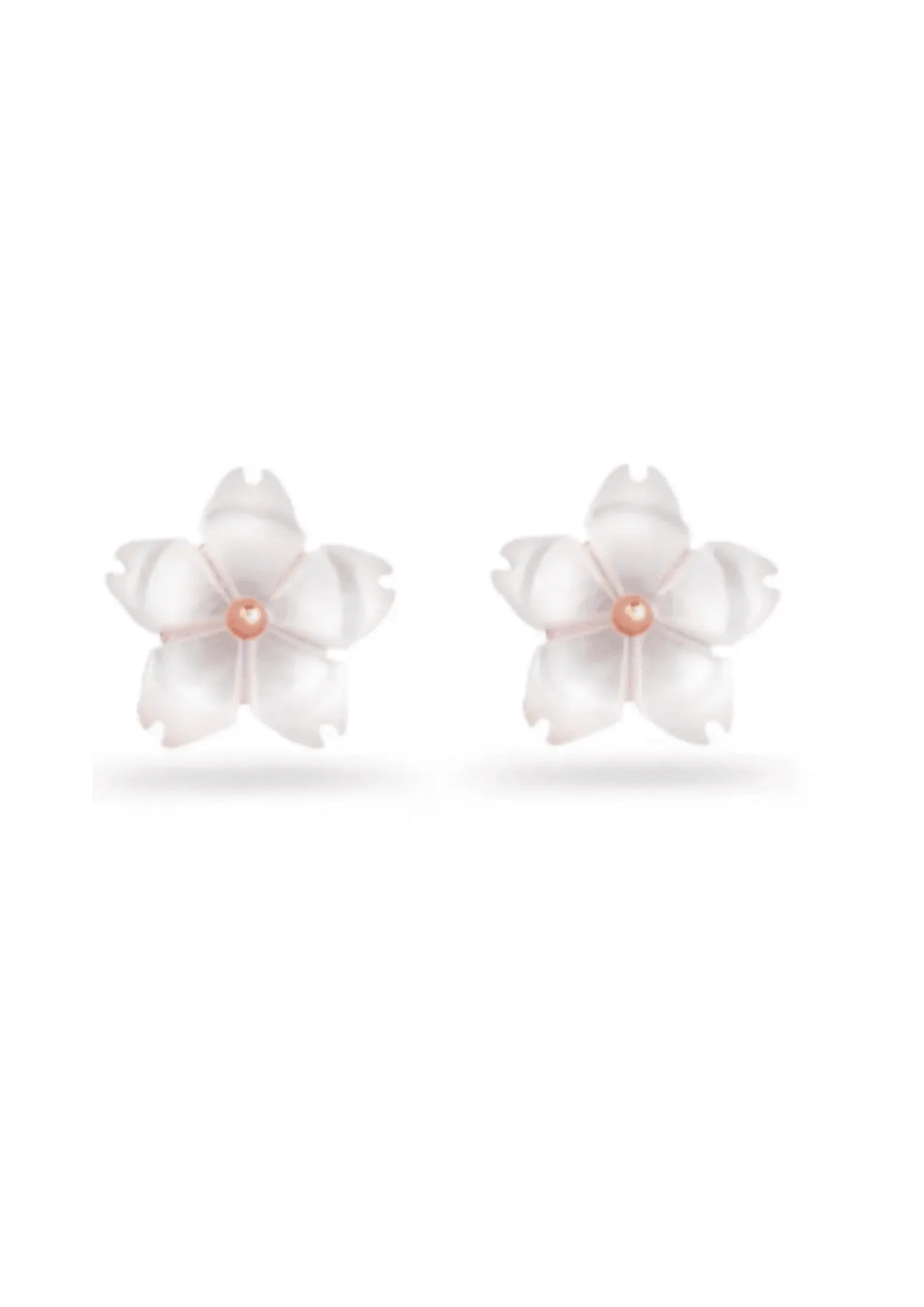 Boucles d'oreilles à fleurs de mère