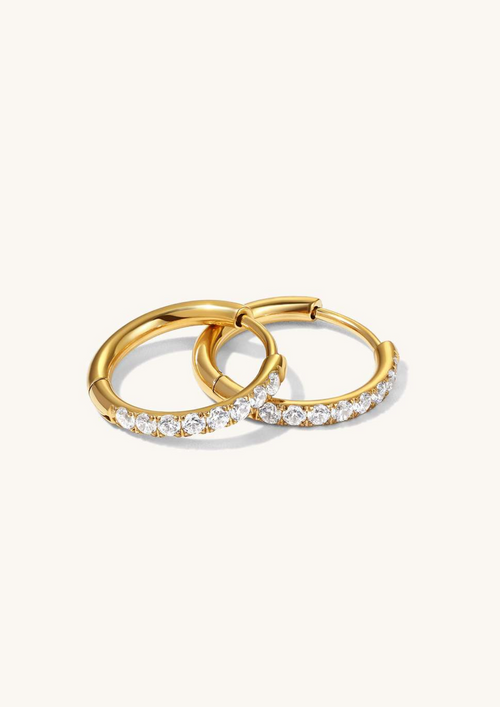 GLAMOUR GOLDEN CREOLES