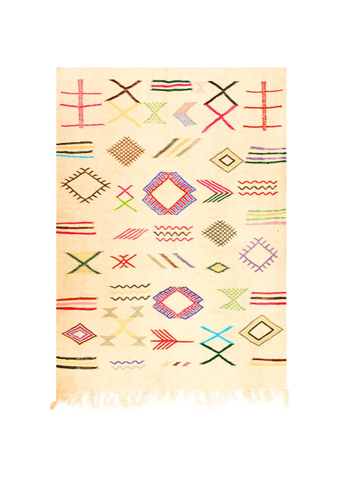 MULTICOLORED KILIM WADZEM CARPET