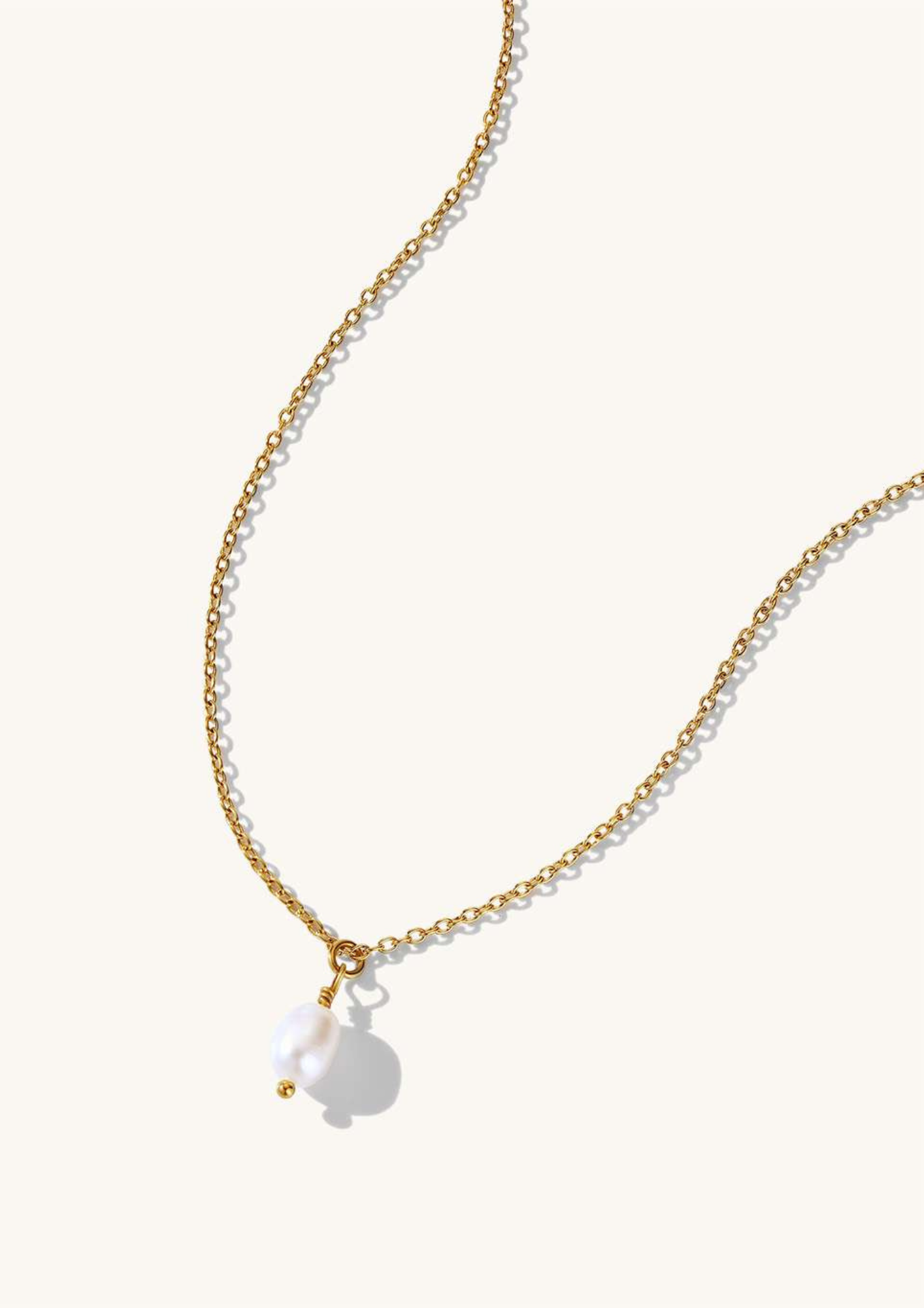 PEARL DROP NECKLACE