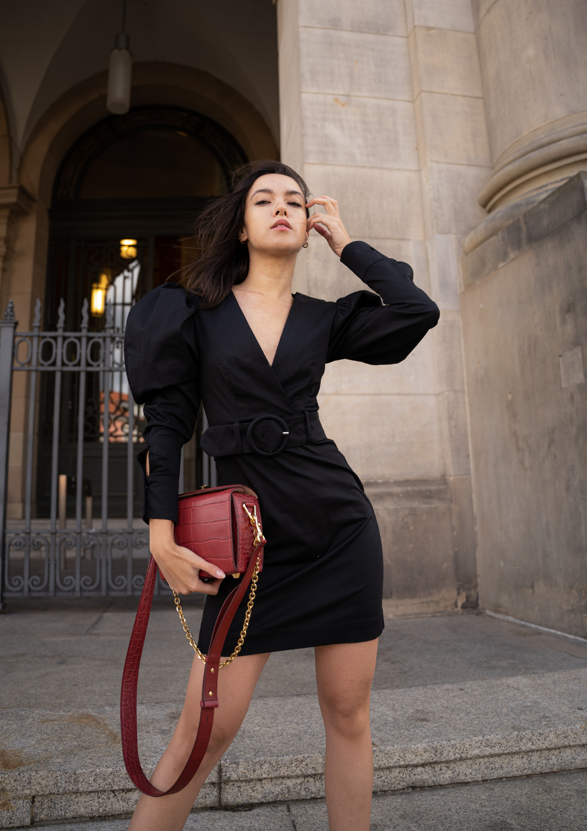 Mini-robe noire