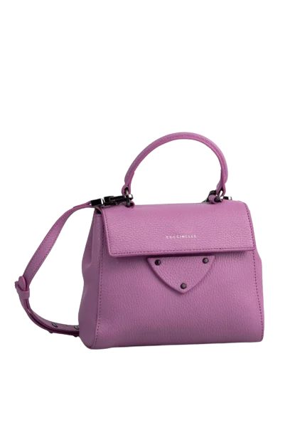 LILA LEATHER MONOCHROME BAG