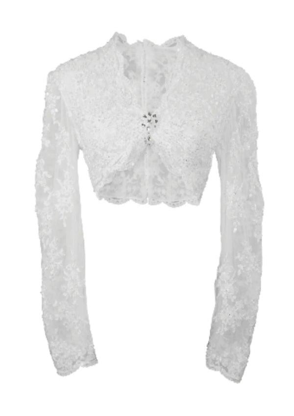 LACE BOLERO JACKET