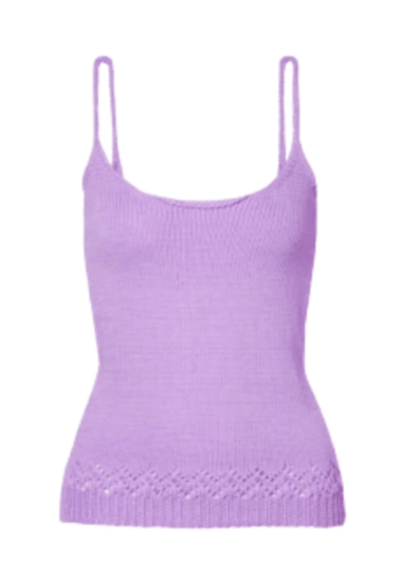 LILAC KNITTED TANK