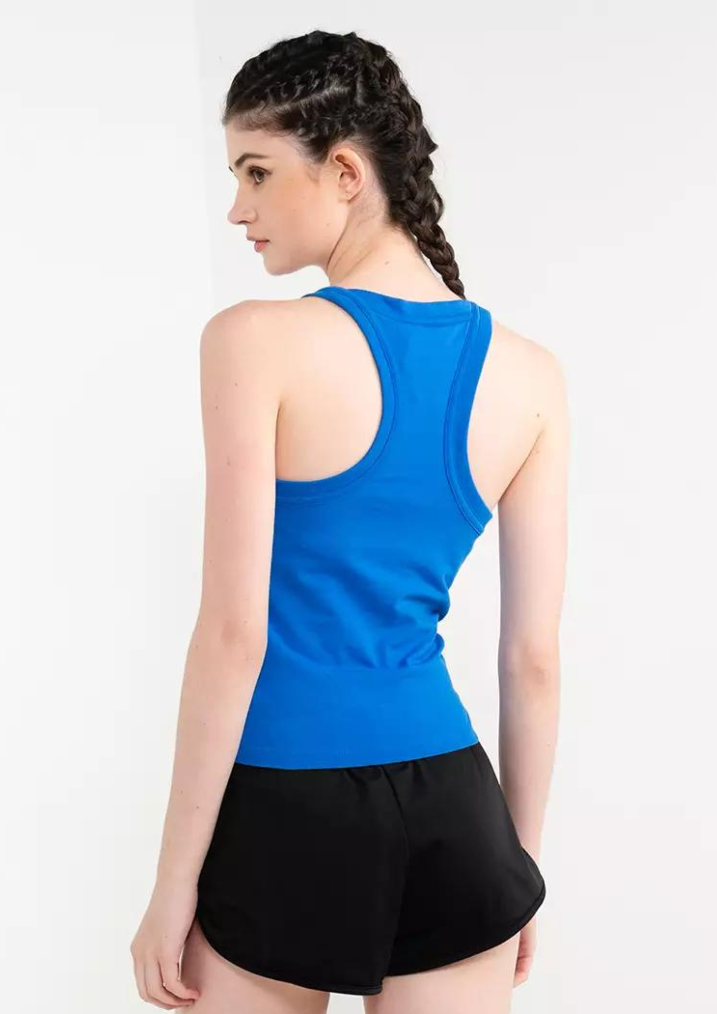 BLUE ADIDAS TANK TOP