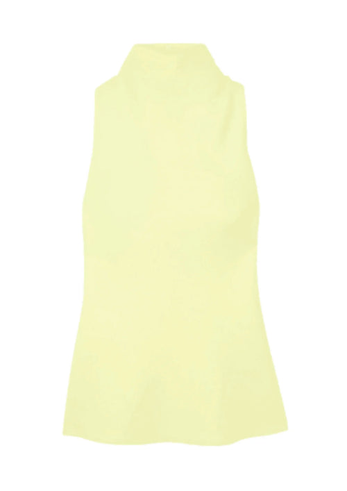 NEON YELLOW HALTERNECK TOP