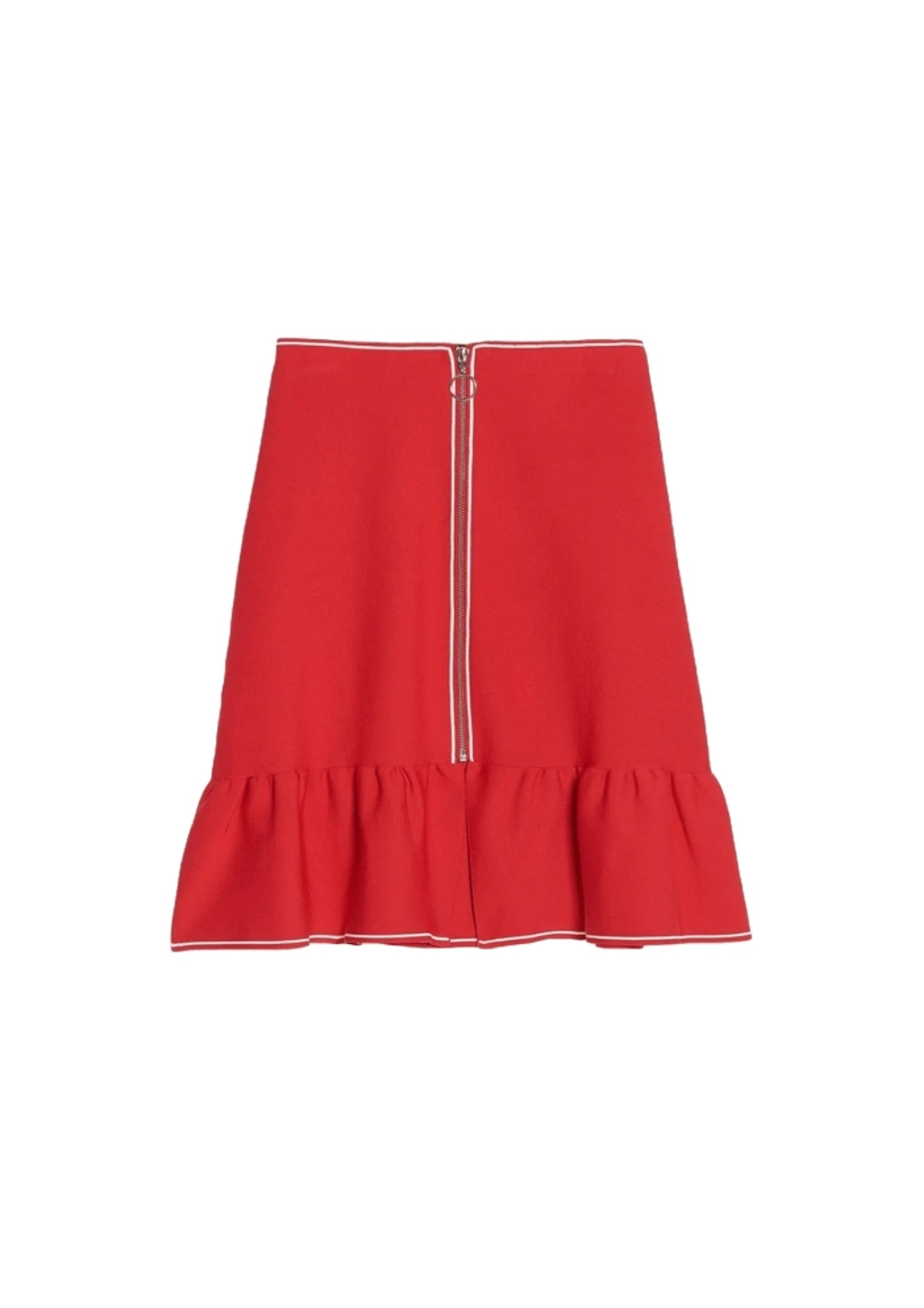 RED A-LINE SKIRT