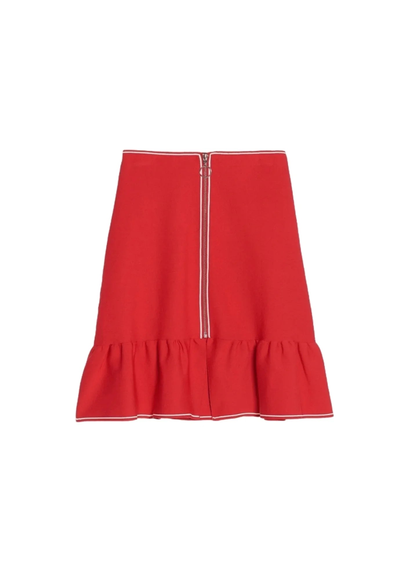 RED A-LINE SKIRT