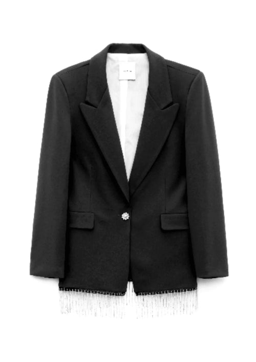 Schwarzer Blazer
