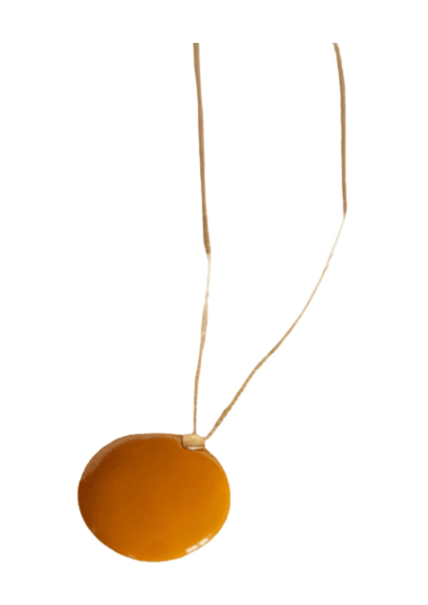 OCHER GOLD-PLATED NECKLACE