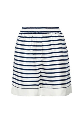 Shorts de marin rayés