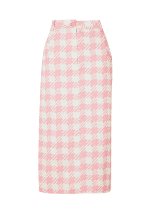 LIGHT PINK VICHY SKIRT