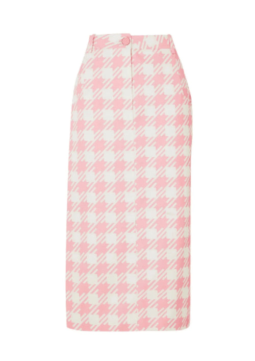 LIGHT PINK VICHY SKIRT