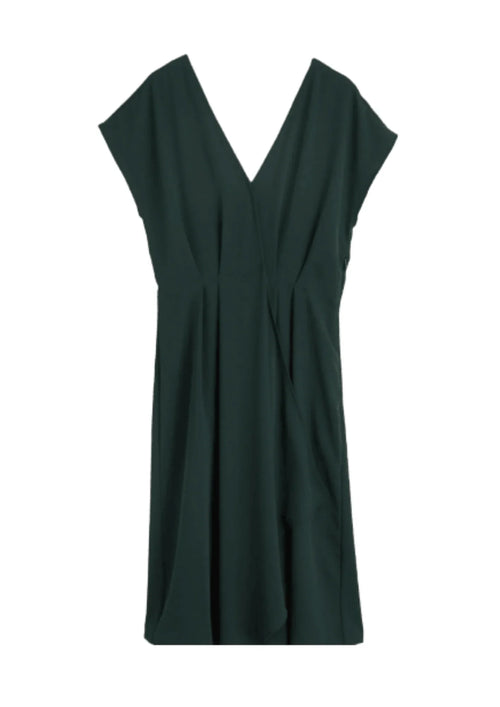 DARK GREEN DRESS