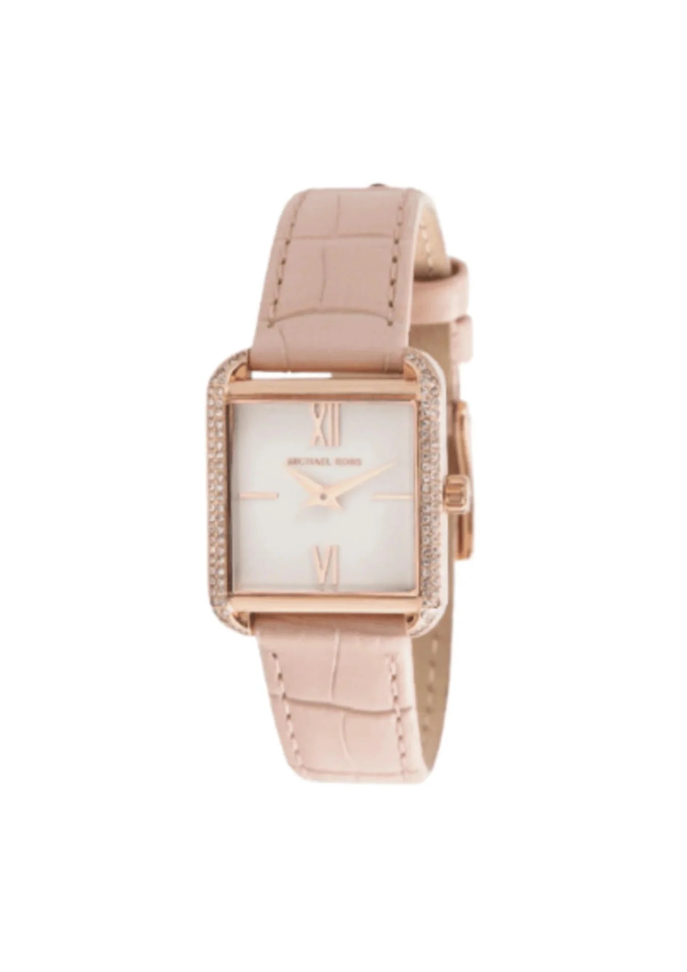 GOLD AND PINK WATCH