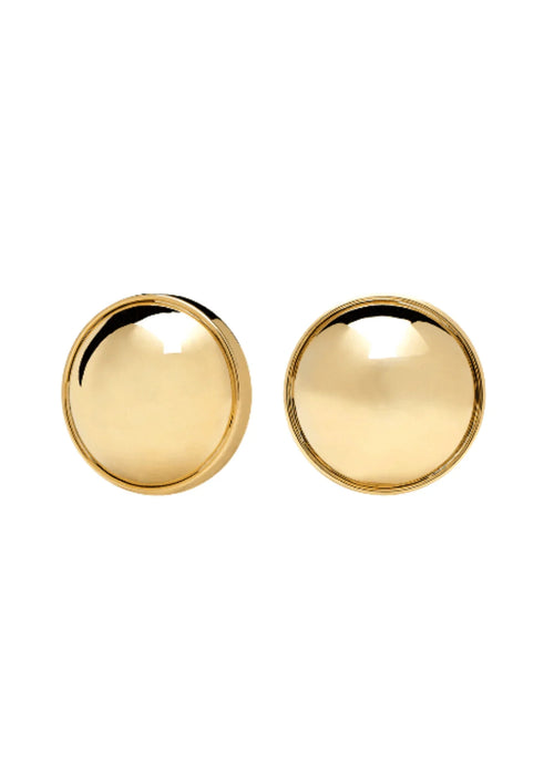 Clip des boucles d'oreilles dorées