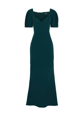 Robe verte foncée