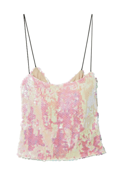 SHINY SEQUINS TOP