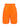 Shorts en satin orange