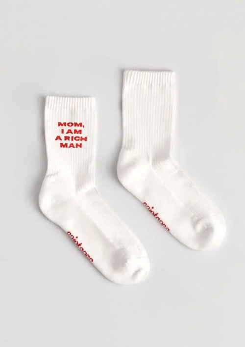 Maman, je suis une chaussette riche