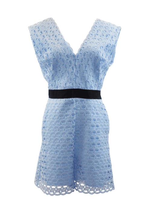 BLUE SKY LACE PLAYSUIT