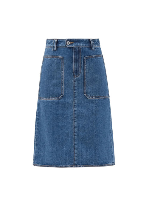 NEVADA DENIM SKIRT
