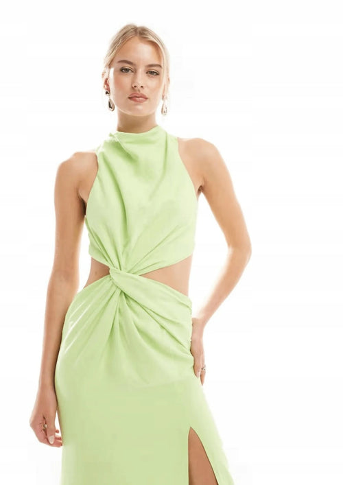 LIME GREEN MAXI DRESS