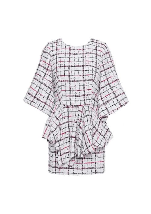 Tweed Mini -Kleid