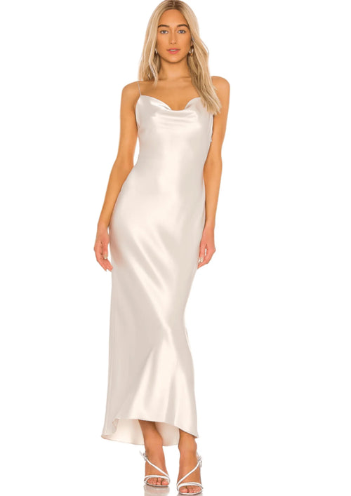 ROBE MAXI IVOIRE HARMONY