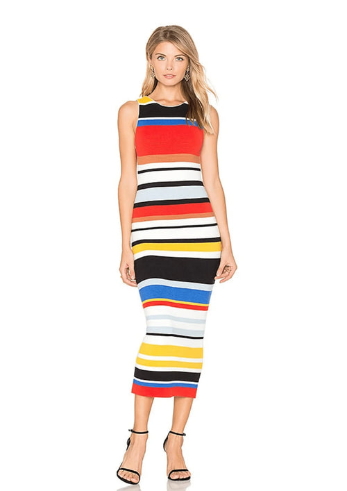 ROBE MIDI CÔTELÉE JENNER