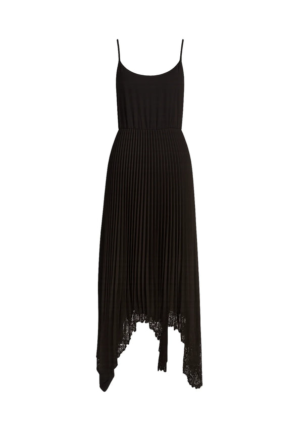 SCHWARZES ASPYN-SPITZENKLEID