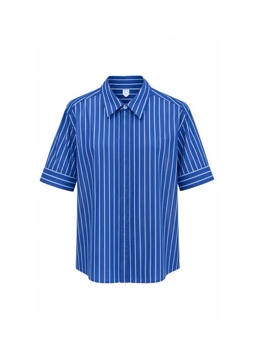 STRIPED SHORT-SLEEVED SHIRT