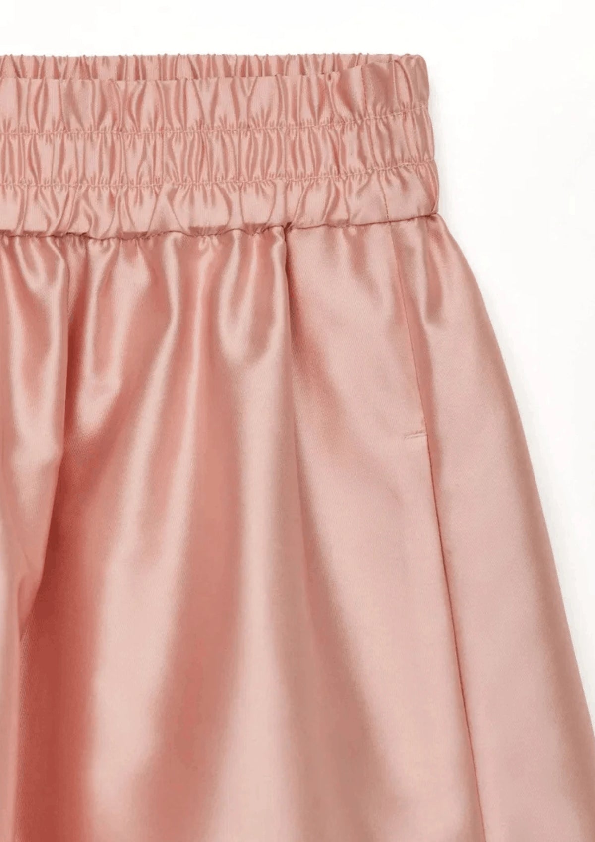 BALLOON-HEM MINI SKIRT
