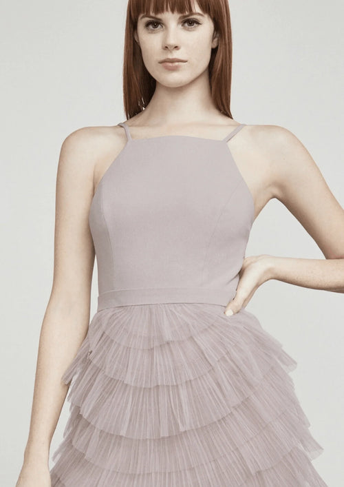 CASANDRA TULLE MINI DRESS