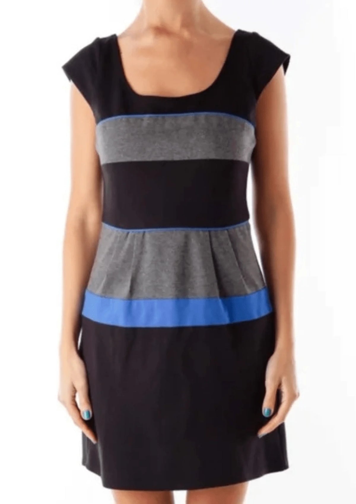 GESTREIFTES MINIKLEID