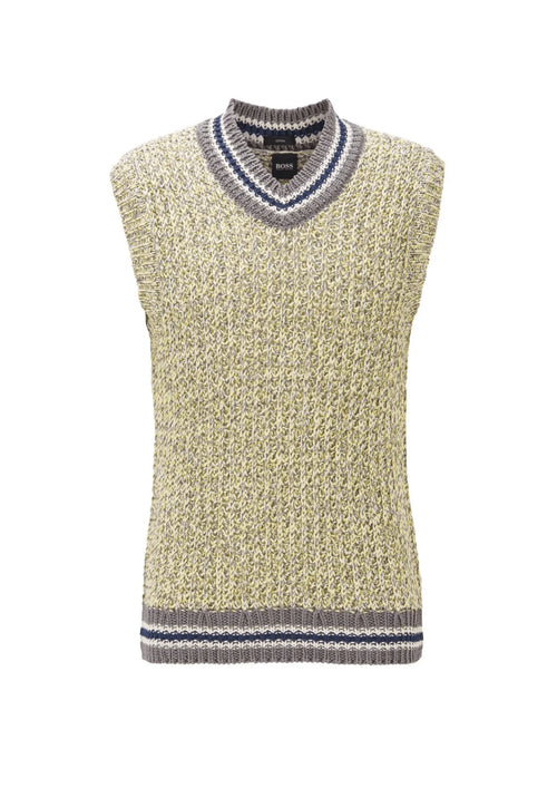 GREEN SLEEVELESS GILET