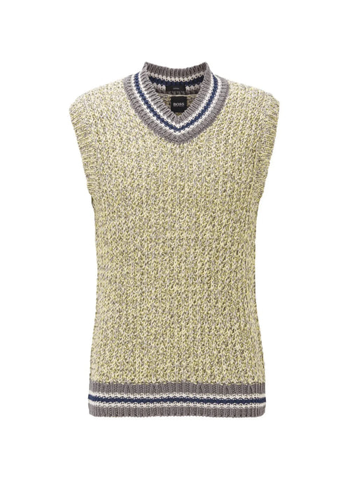 GREEN SLEEVELESS GILET