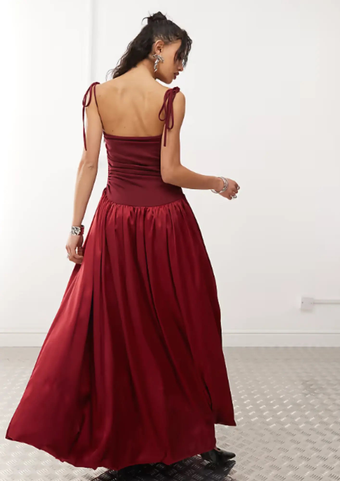 BURGUNDY ALEXA MAXI DRESS – codressing BURGUNDY ALEXA MAXI DRESS – codressing