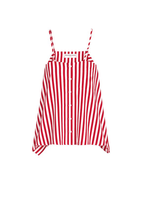 RED STRIPED XXL TOP