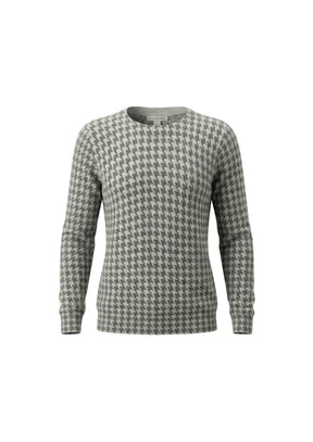 GREY PRINTED JUMPER