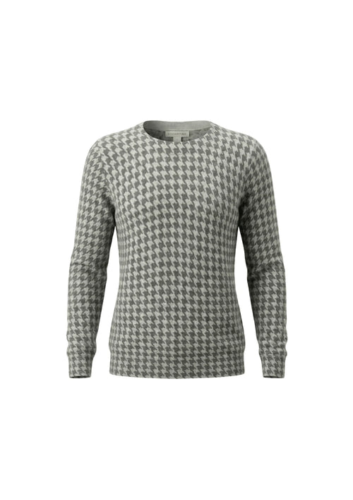 PULL IMPRIMÉ GRIS