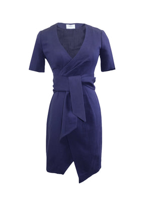 PIA WRAPPED SHORT DRESS