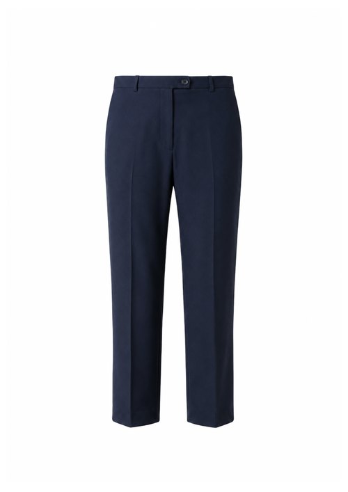 MARINEBLAUE HOSE MIT GERADEM BEIN