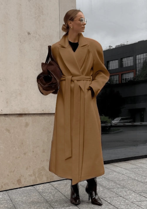 CAMEL BANIAN COAT
