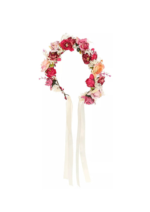 COURONNE FLORALE BAROQUE