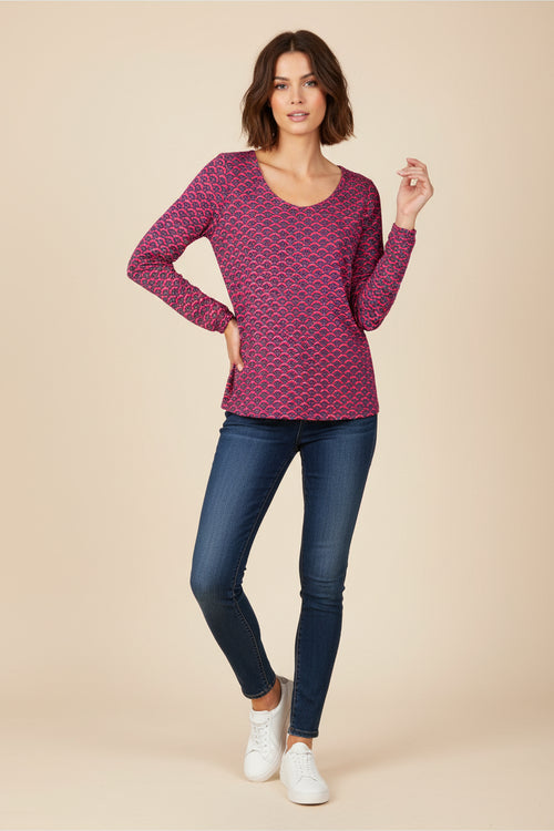 ROSA PRINTED BLOUSE