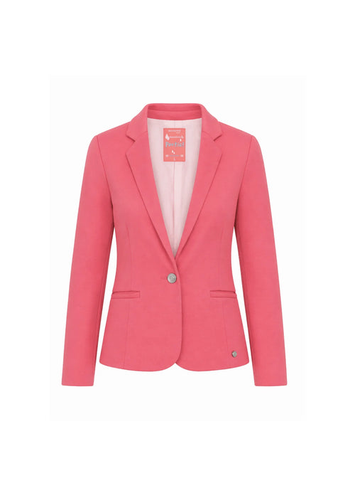 Blazer rose et corail